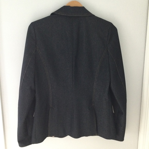 Classiques Entier Pantsuit Dark Denim Blue Color Size 12 - Picture 3 of 13